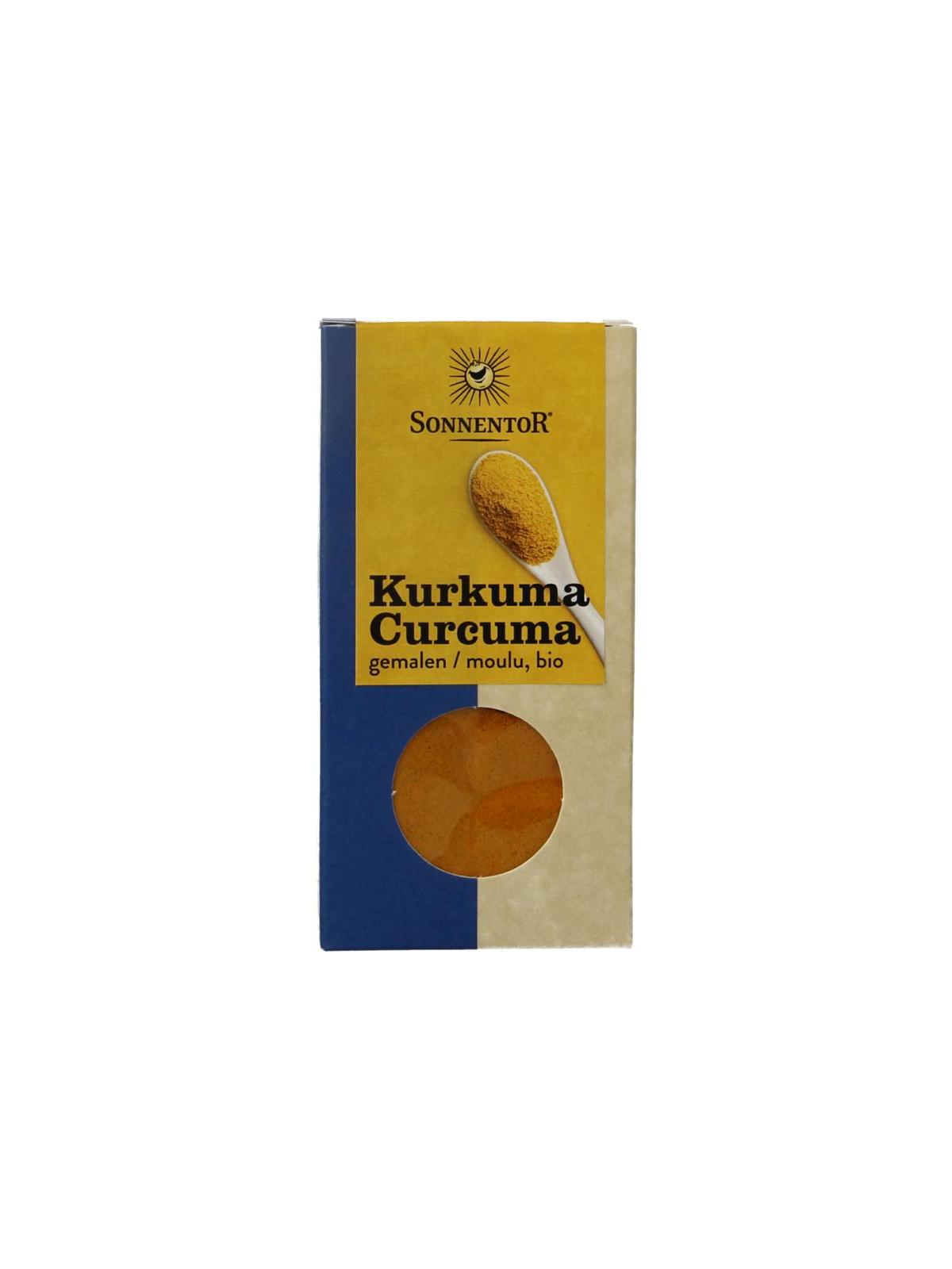 Kurkuma gemalen bio