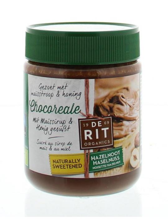 Chocoreale hazelnootpasta natural sweetener bio