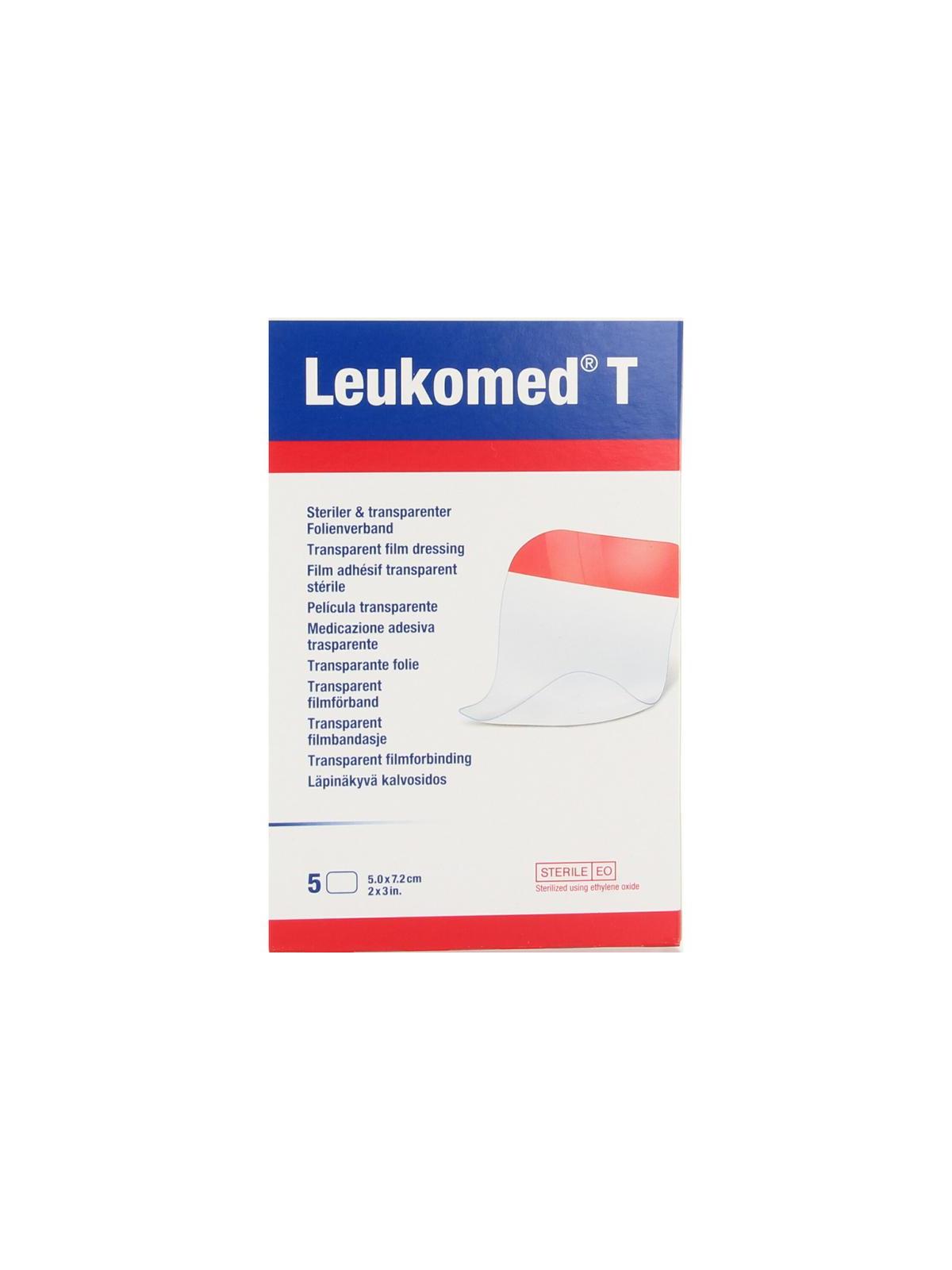 Transparant wondverband T 7.2 x 5cm steriel