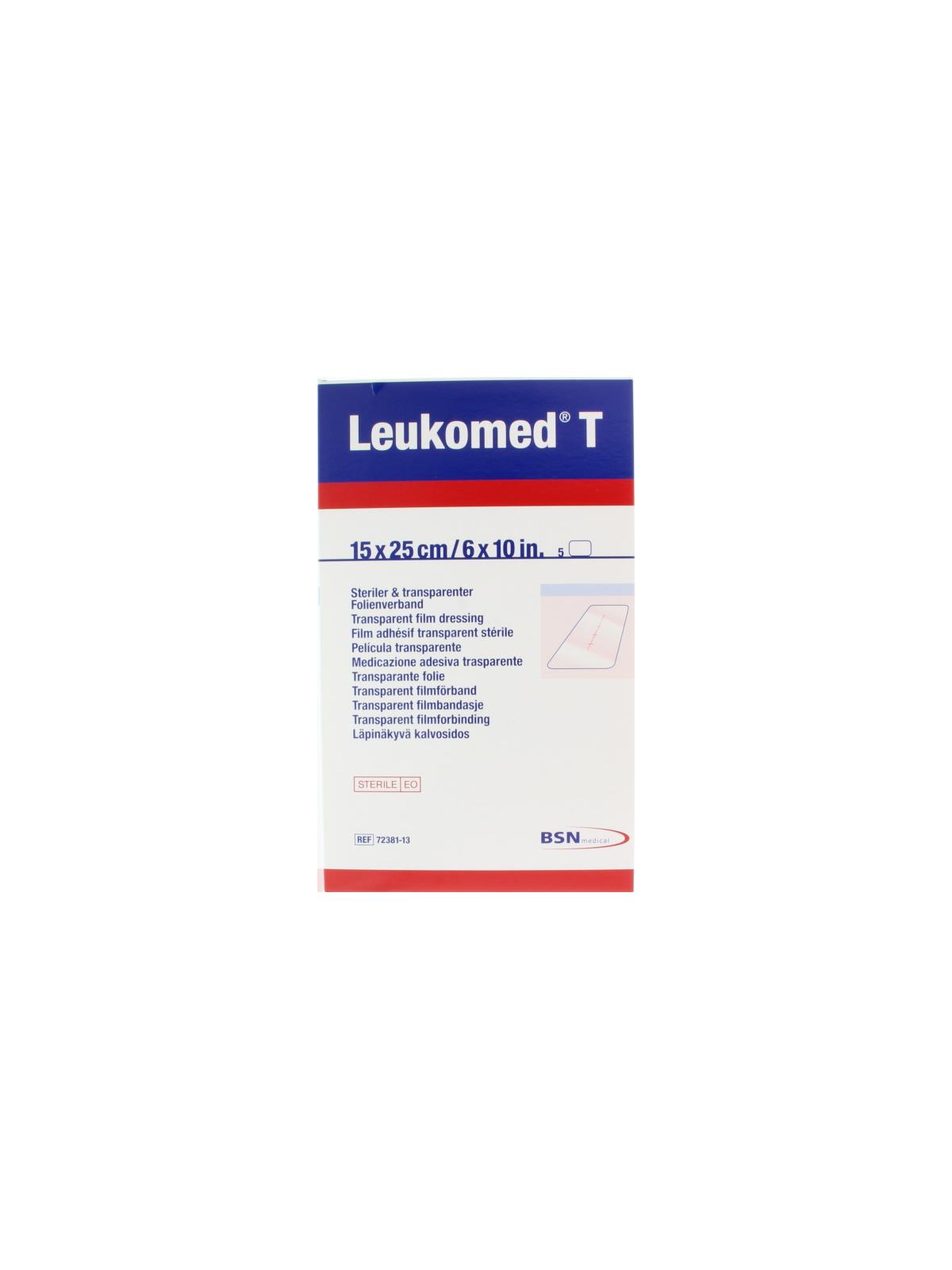 Transparant wondverband T 15 x 25cm steriel