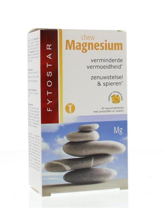 Magnesium chew kauwtabletten