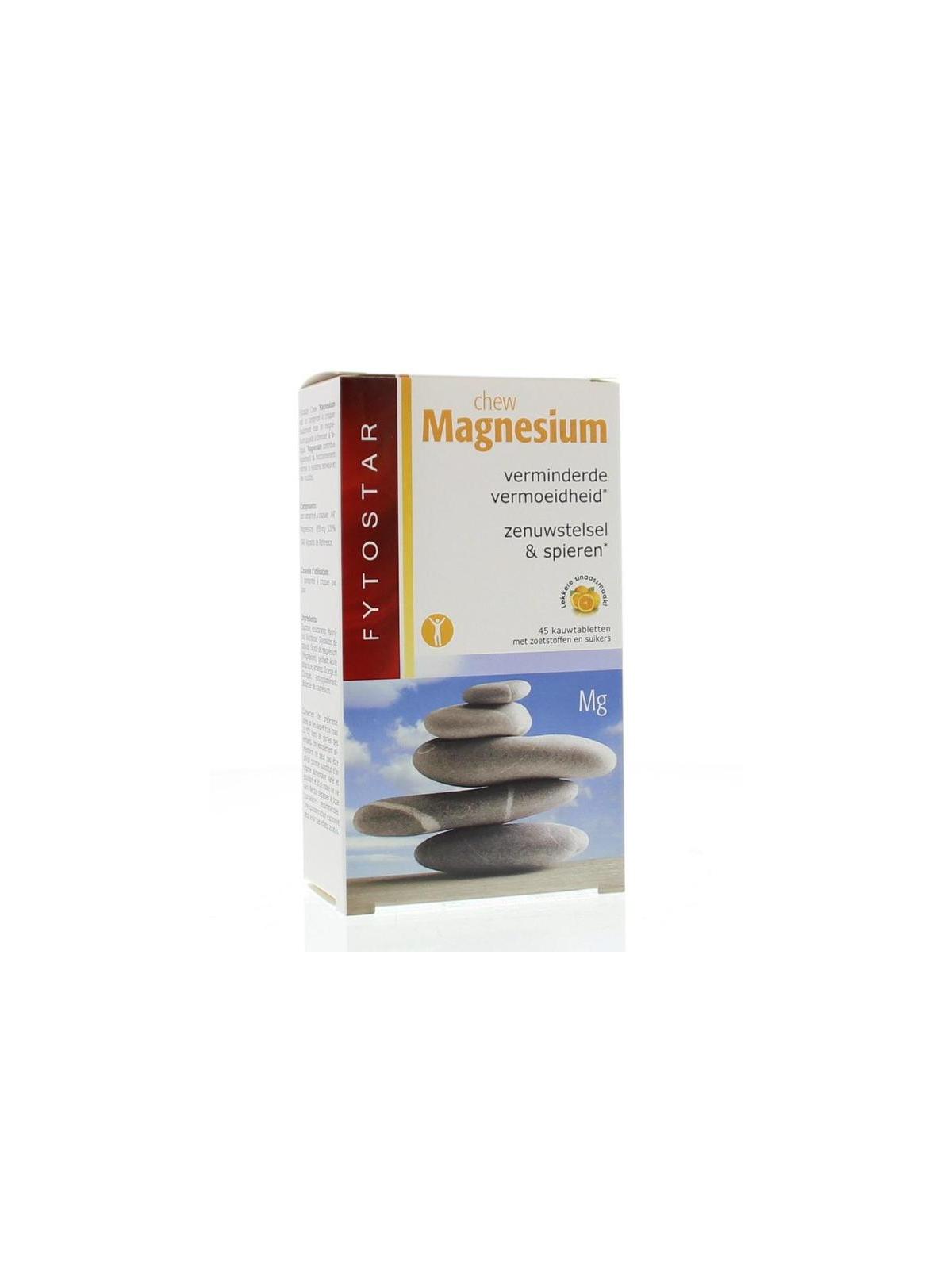 Magnesium chew kauwtabletten