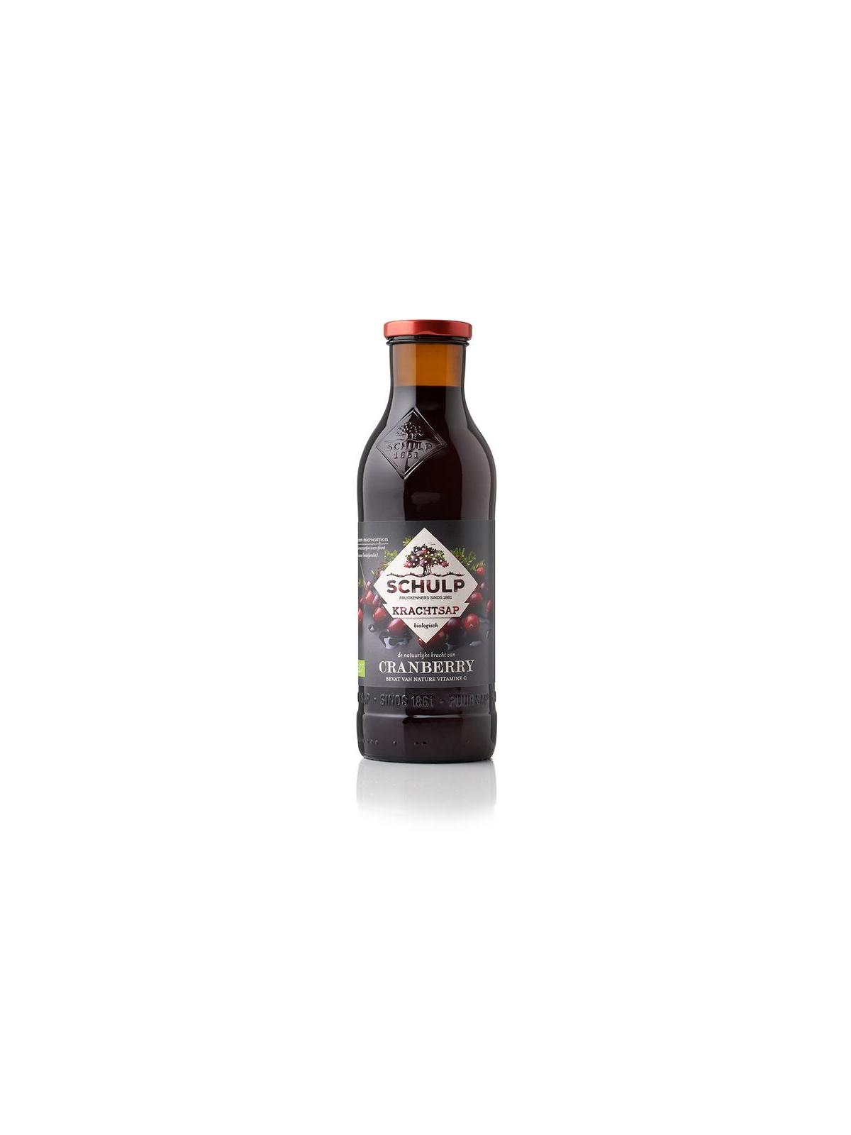 Krachtsap Cranberry puur bio