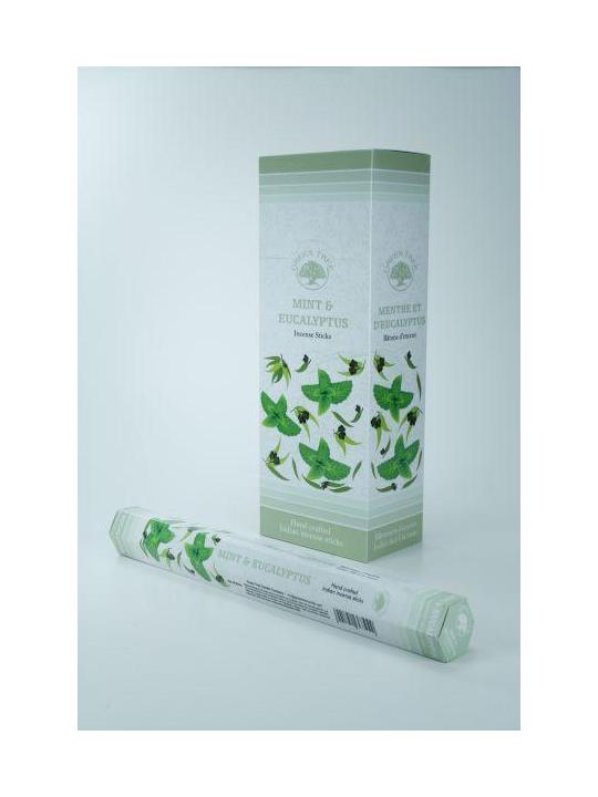 Wierook mint en eucalyptus