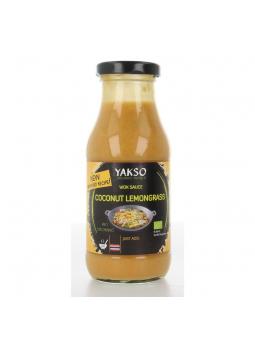 Woksaus kokos citroengras bio