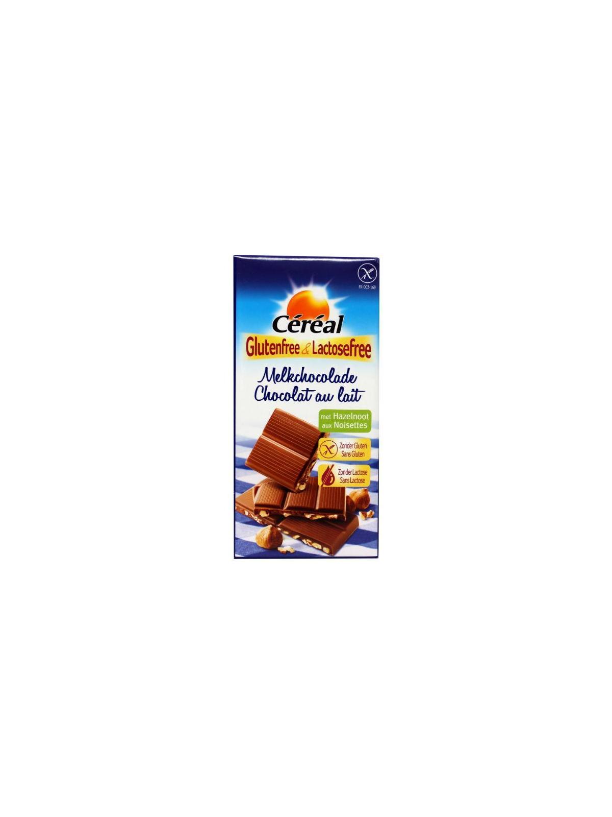 Melkchocolade hazelnoot glutenvrij