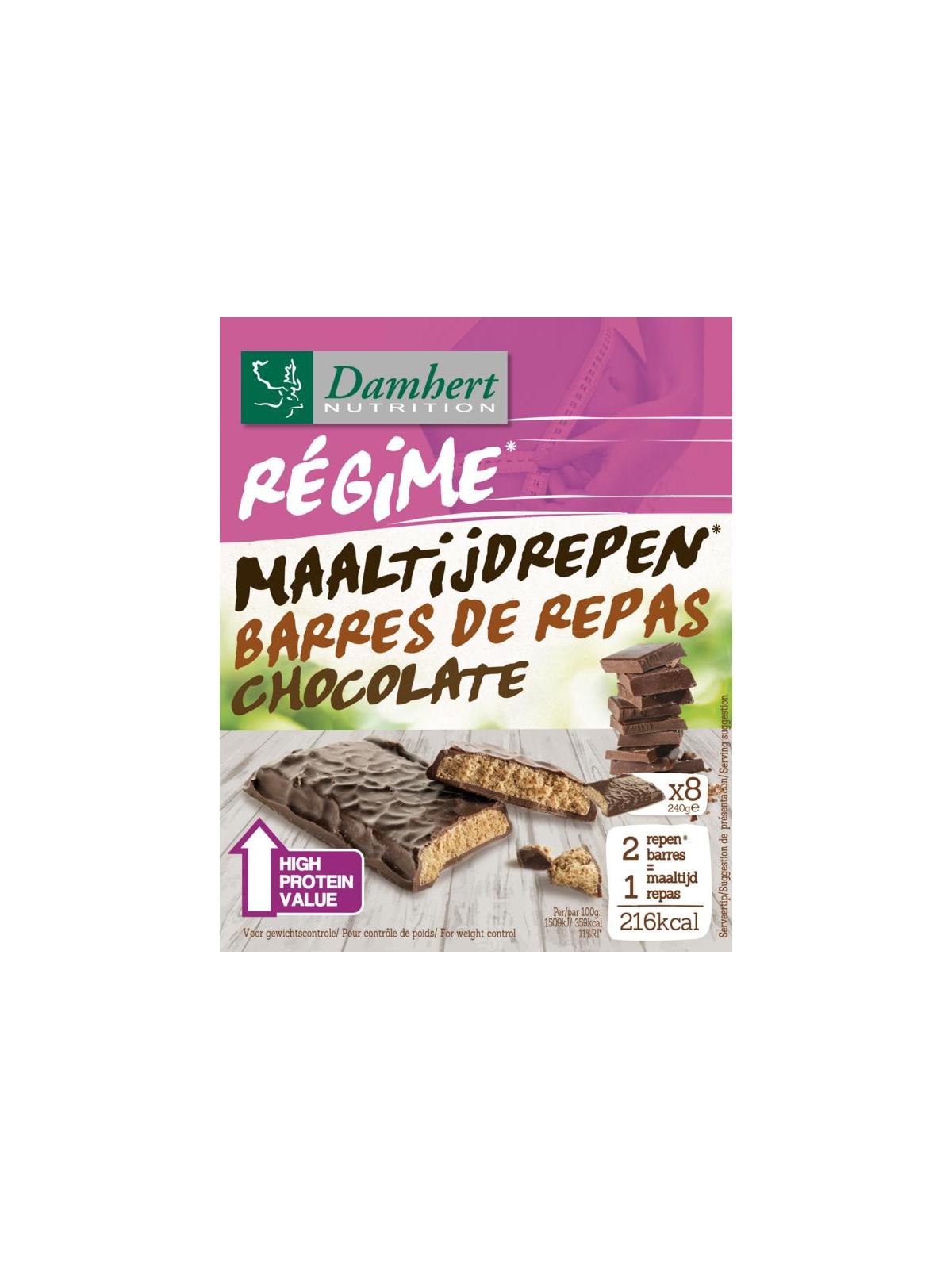 Slim maaltijdrepen chocolade