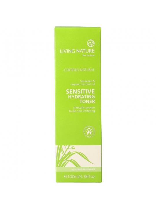 Hydraterende tonic gel gevoelige huid