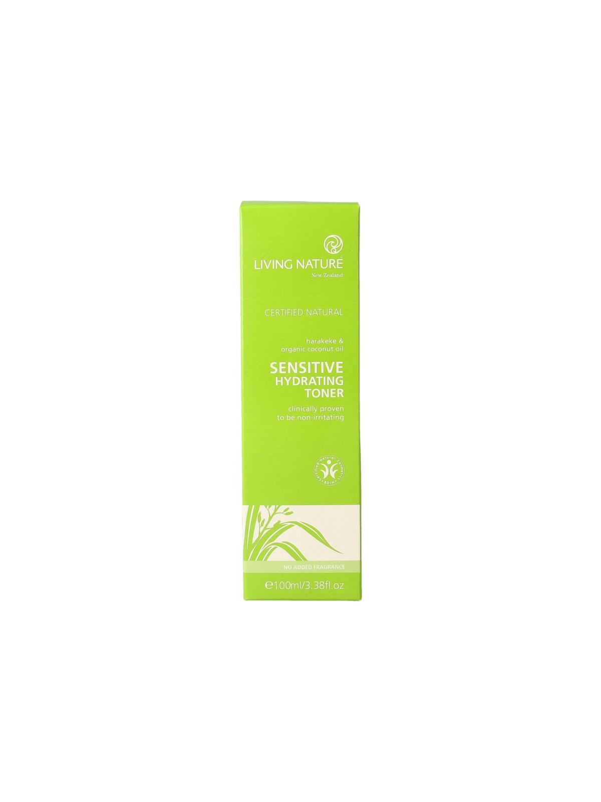 Hydraterende tonic gel gevoelige huid