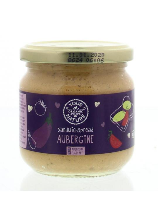 Sandwichspread aubergine bio