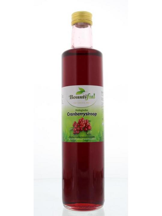 Cranberrysiroop bio