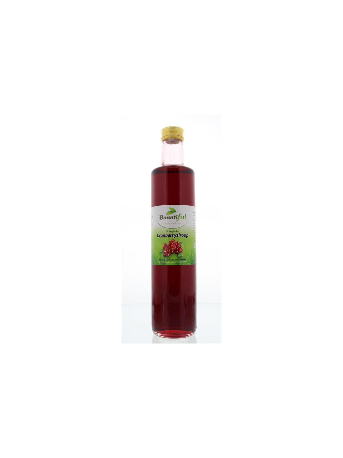 Cranberrysiroop bio