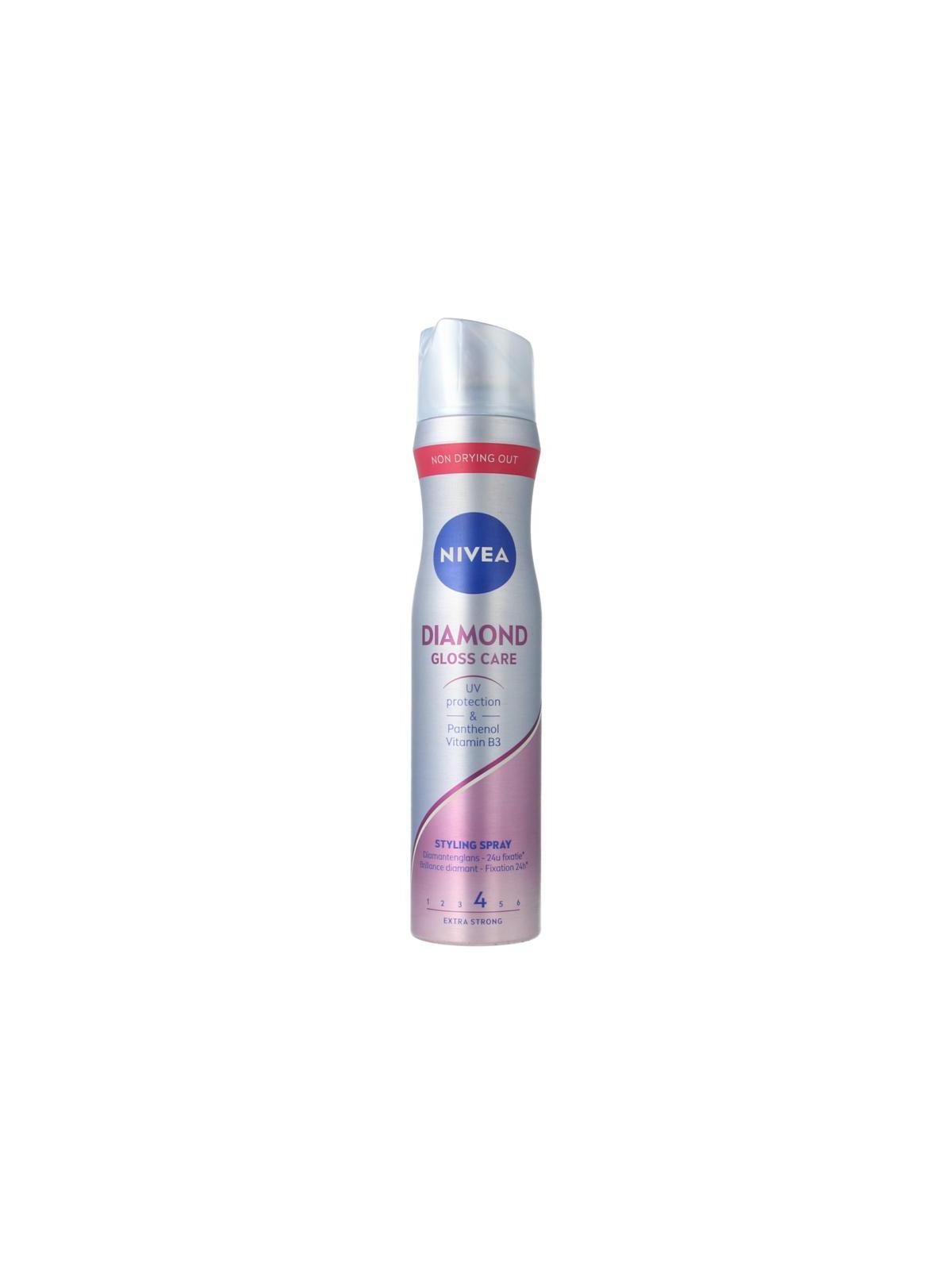 Styling spray diamond gloss care
