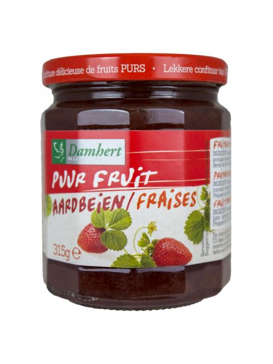 Puur fruit confituur aardbei