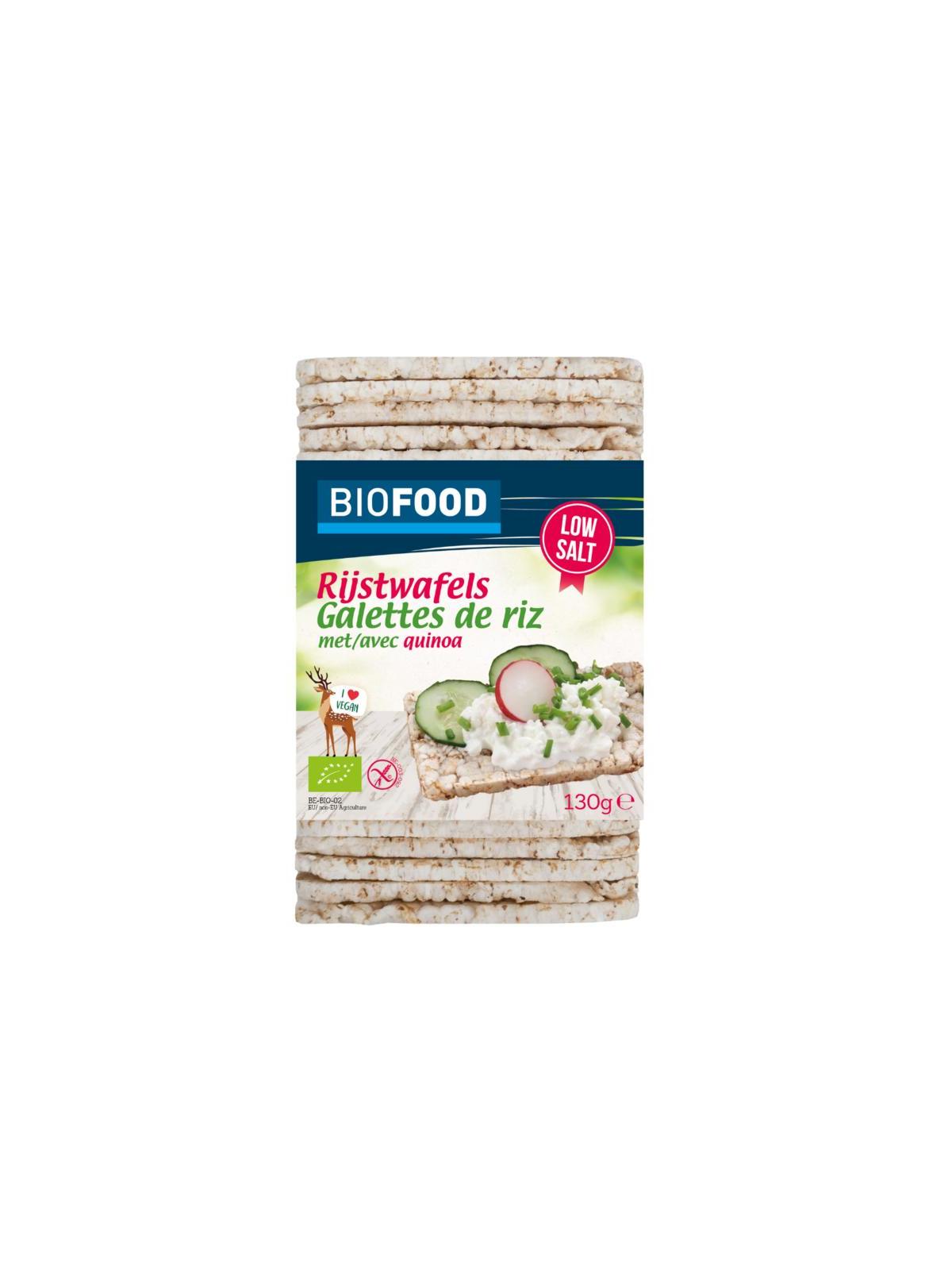 Rijstwafels met quinoa bio