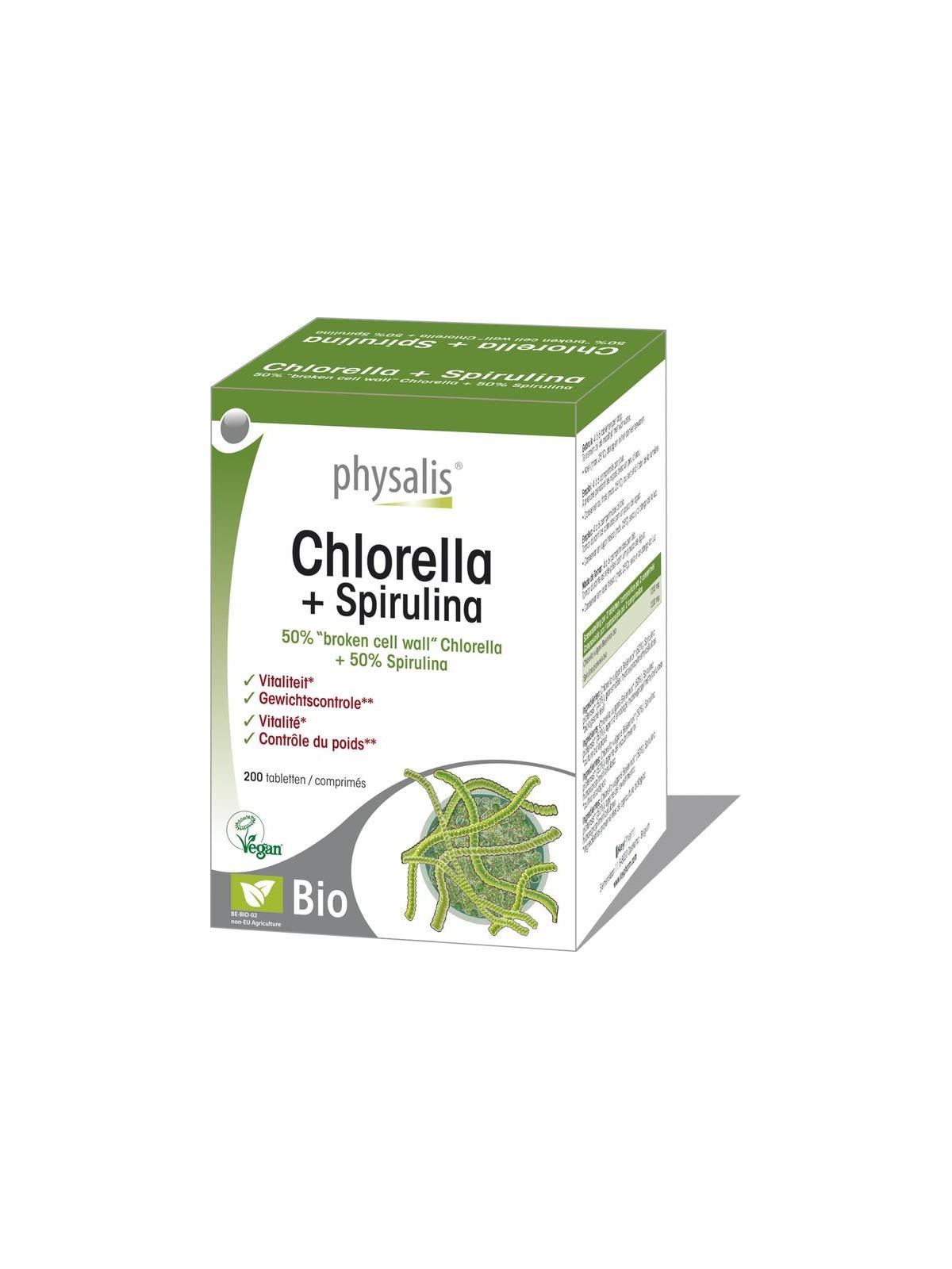 Chlorella & spirulina bio