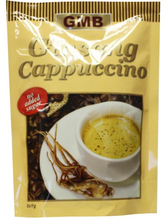 Ginseng cappuccino zonder toegevoegd suiker