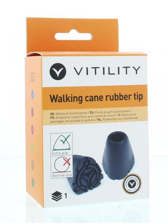 Rubberdop voor wandelstok