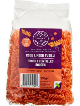 Rode linzen pasta glutenvrij bio