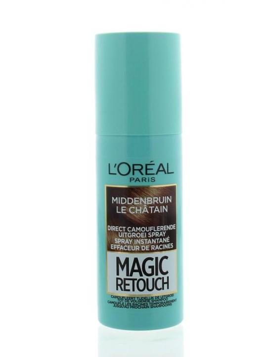 Magic retouch midden bruin spray