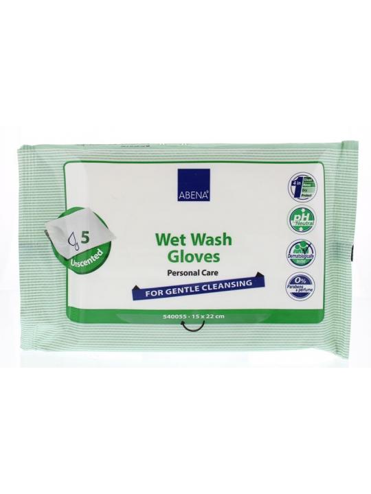 Wet wash washandjes verzorgend