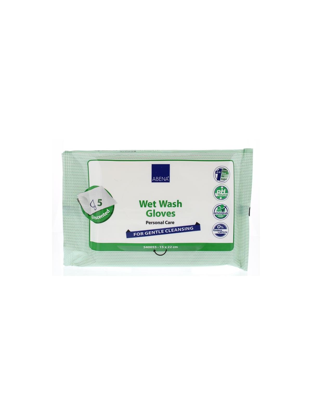 Wet wash washandjes verzorgend