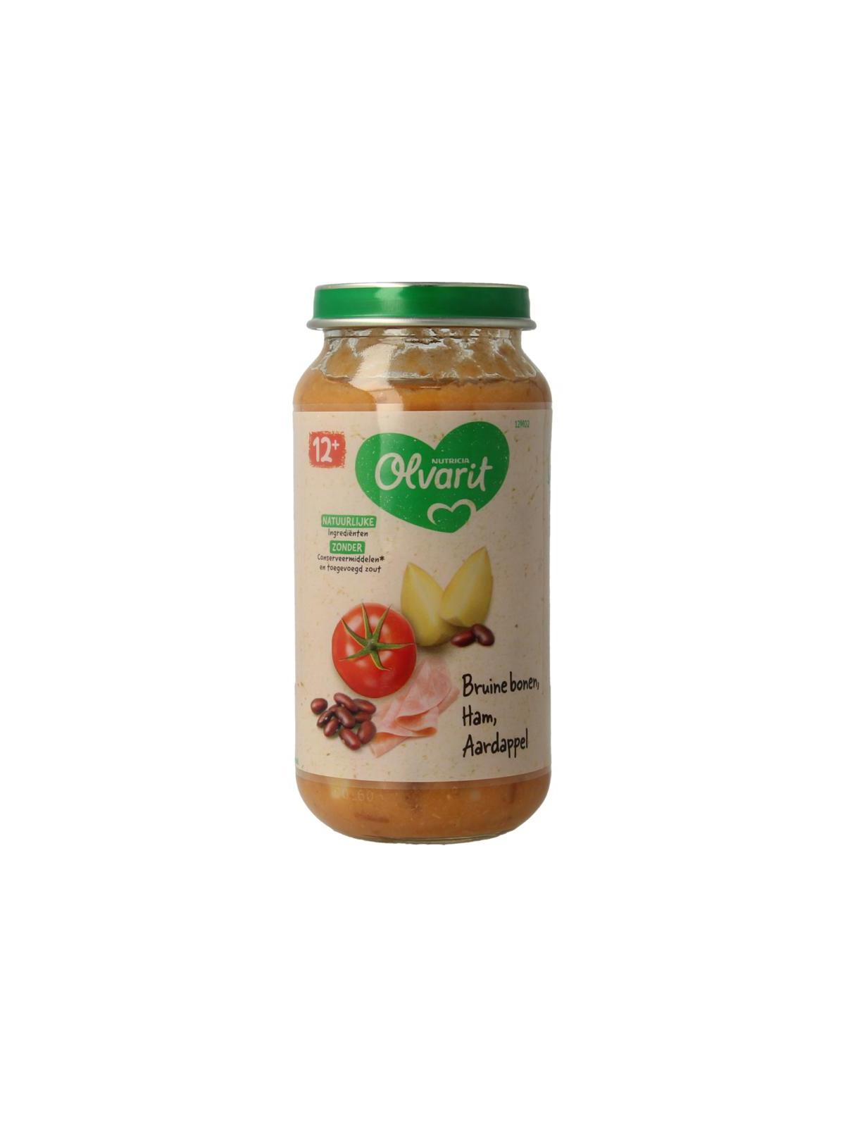 Bruine bonen ham aardappel 12M02