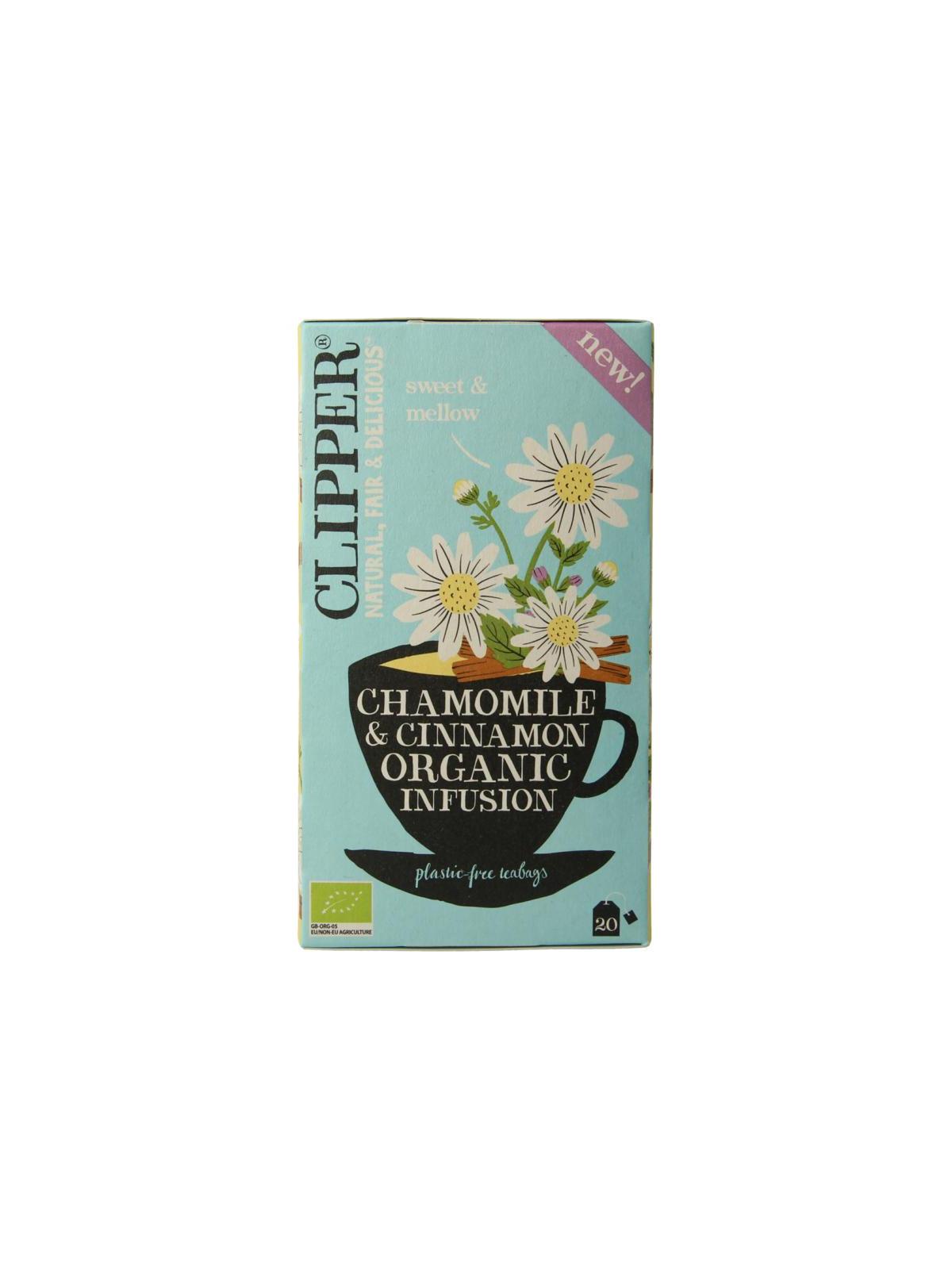 Chamomile & cinnamon organic infusion bio