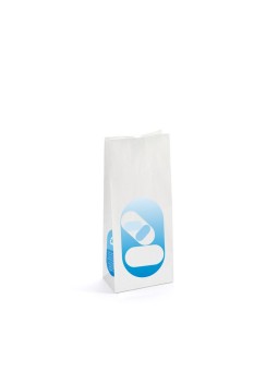Zak blokbodem 60 gram 80 x 50 x 220 met duimgat