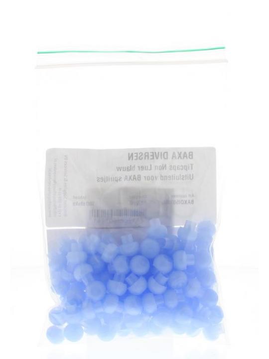 Tipcaps doseerspuit non luer blauw