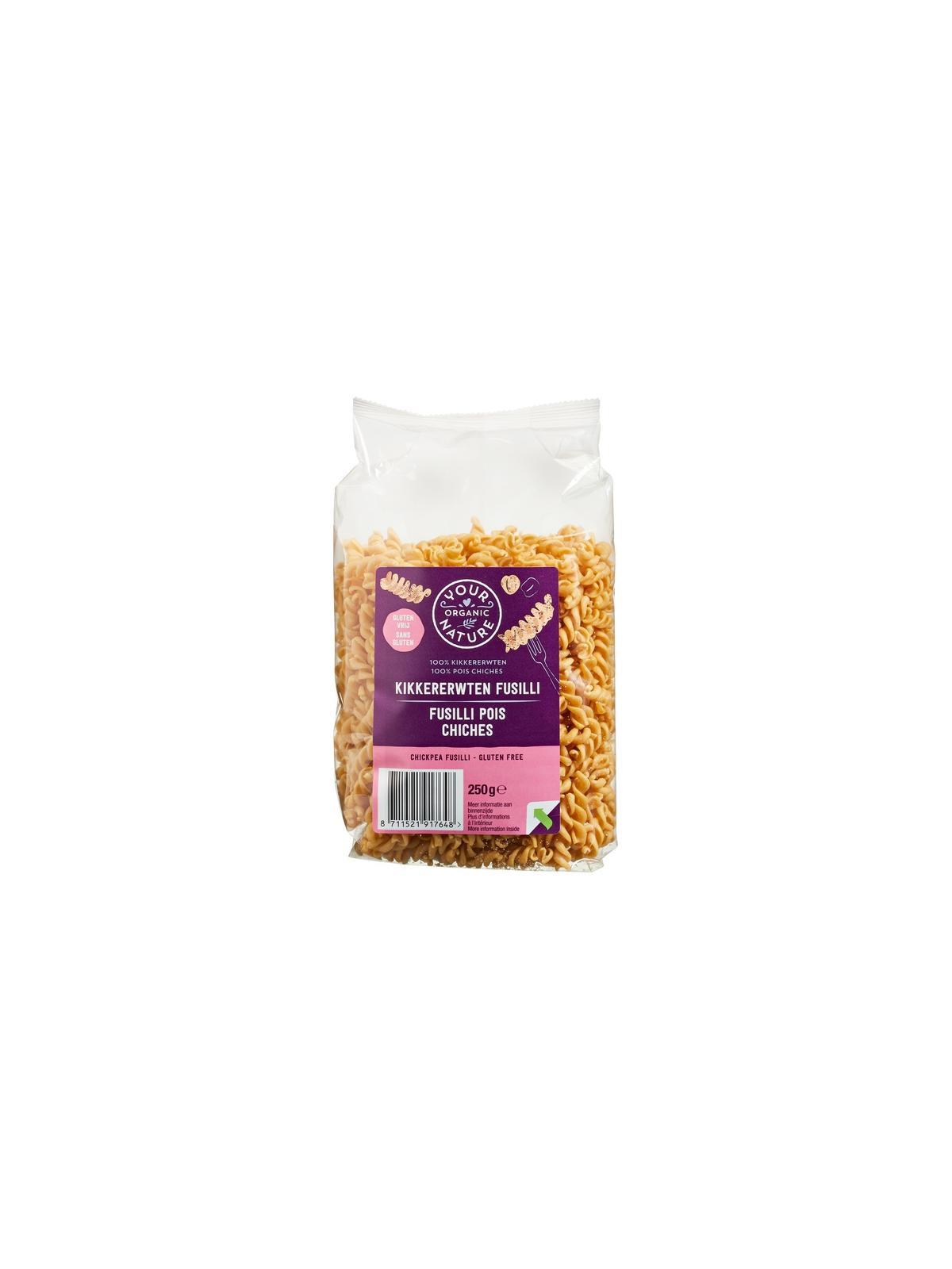 Kikkererwten fusilli glutenvrij