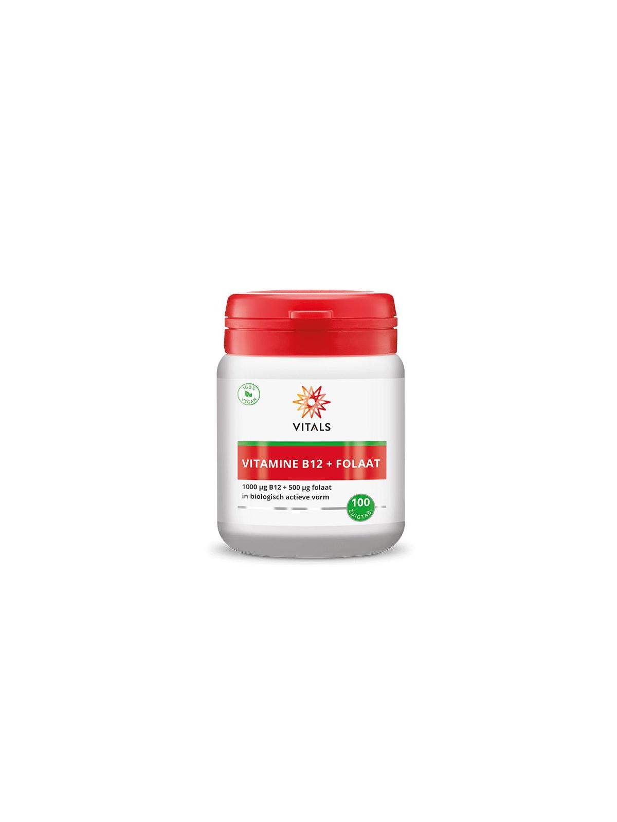 Vitamine B12 1000 mcg folaat 500 mcg