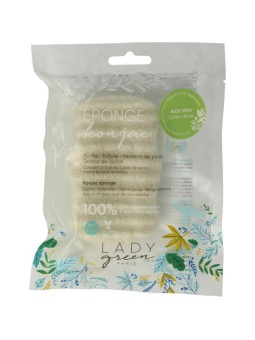 Konjac gelaatspons aloe vera