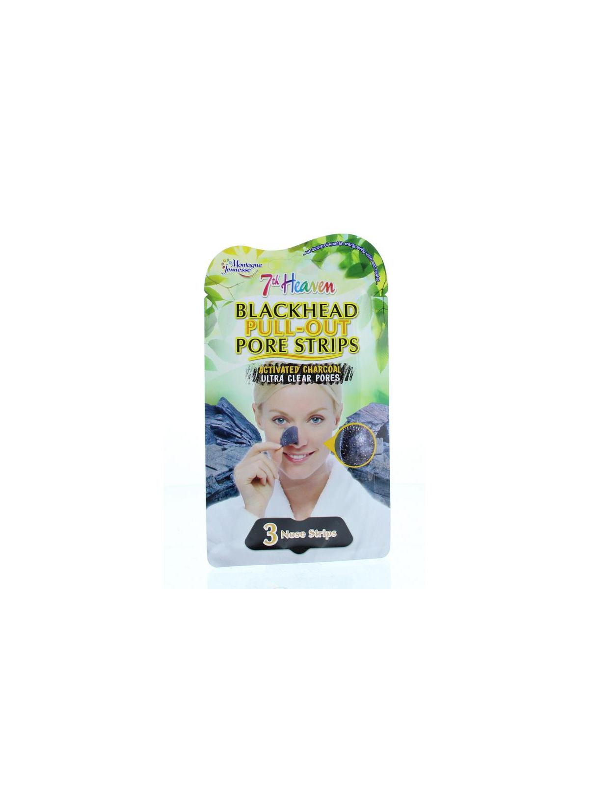 7th Heaven gezichtsmasker charcoal pore strips