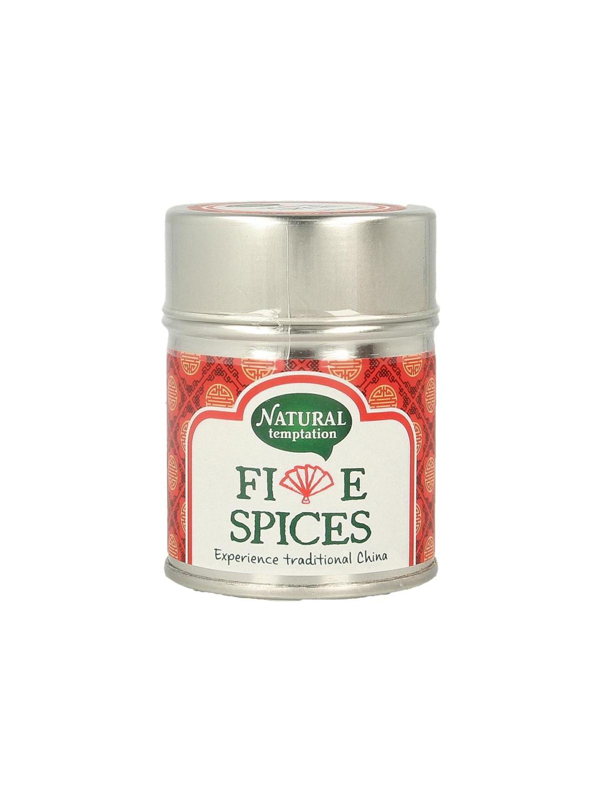 Five spices blikje natural spices bio