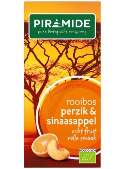 Rooibos perzik sinaasappel thee bio