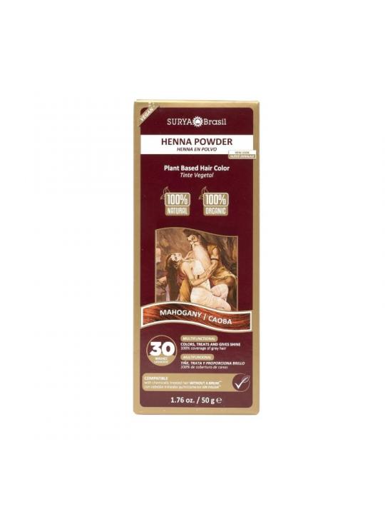 Henna haarverf poeder mahogany