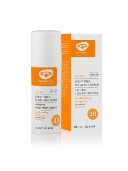 Zonnebrand gezicht SPF30