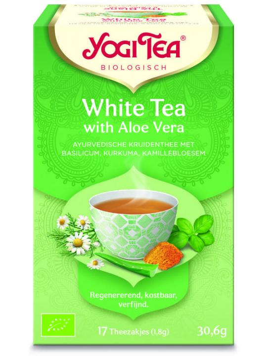 White tea with aloe vera bio