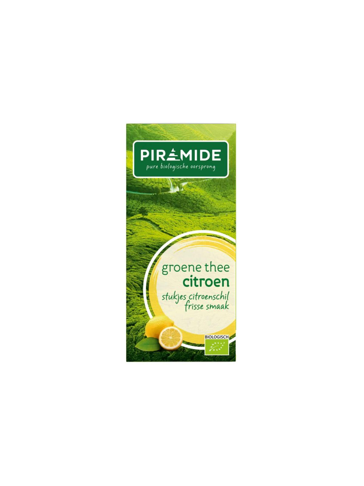 Groene thee met citroen eko bio