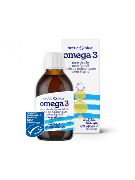 Omega 3 pure visolie met vitamine D