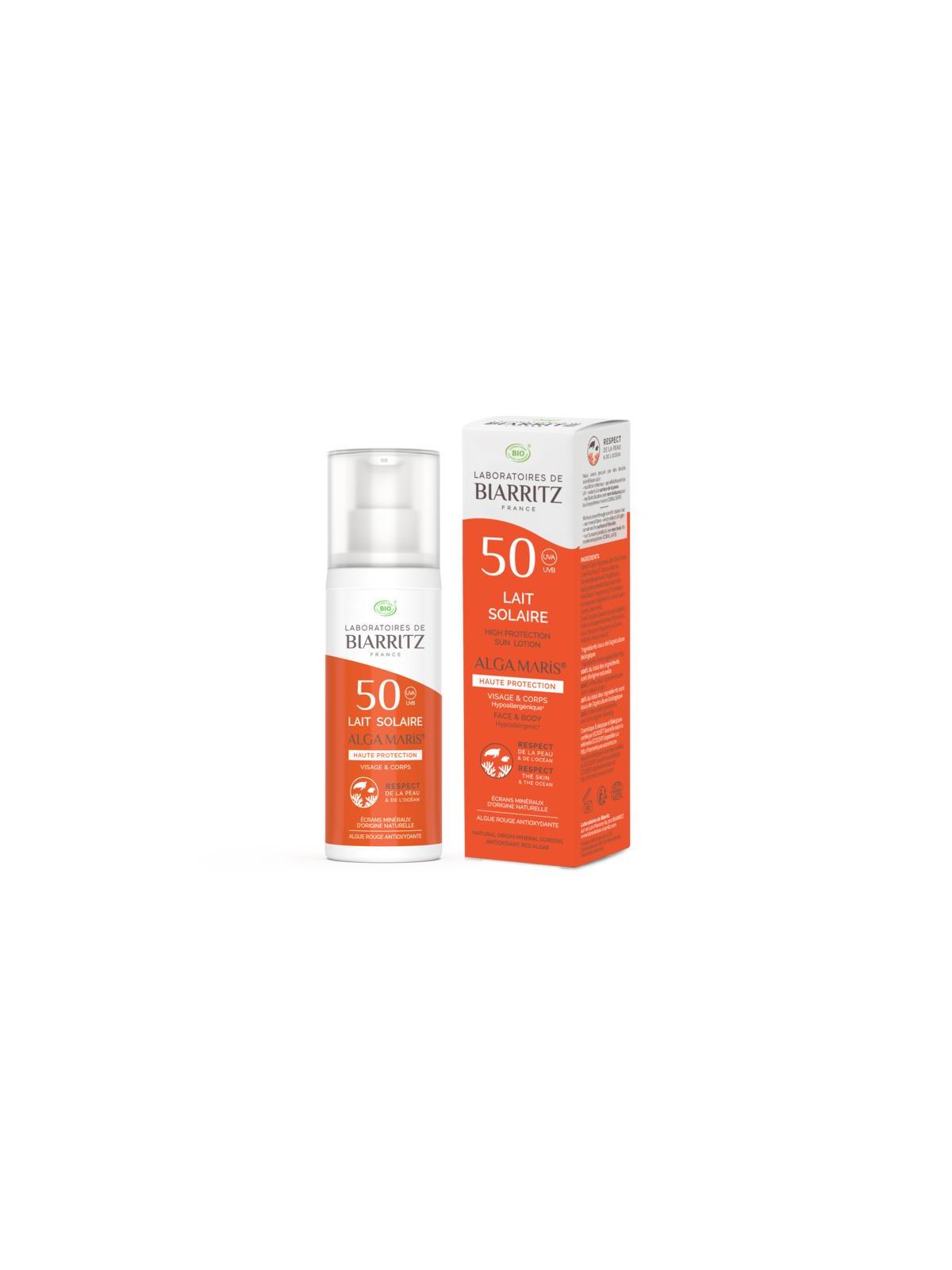 Suncare sunscreen lotion SPF50