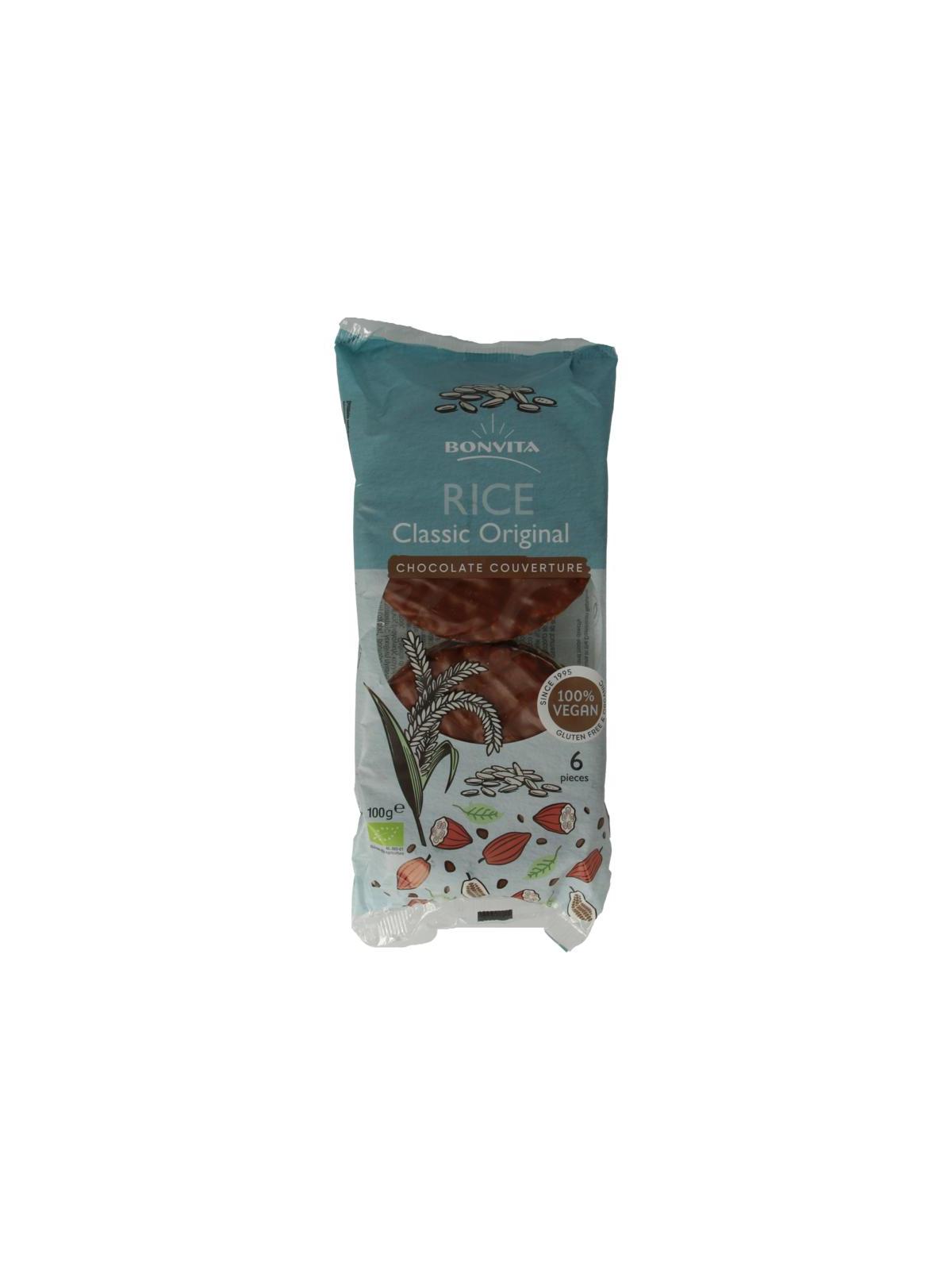 Rijstwafel choco melk bio