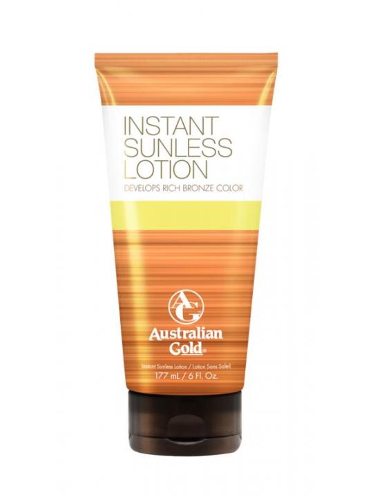 Instant sunless lotion