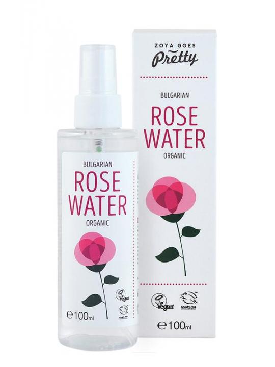 Organic rose water