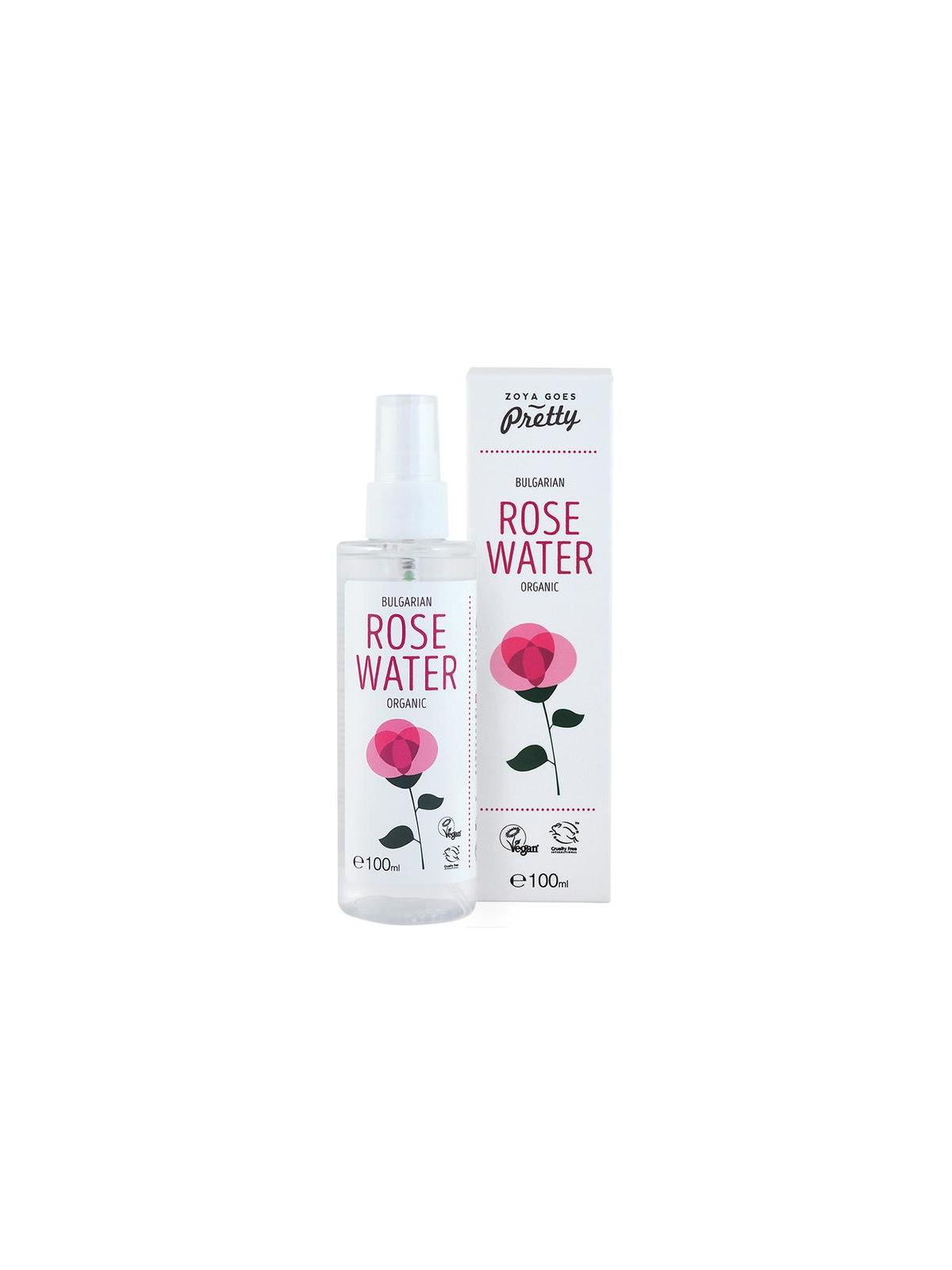 Organic rose water