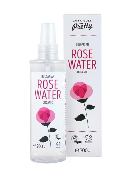 Organic rose water