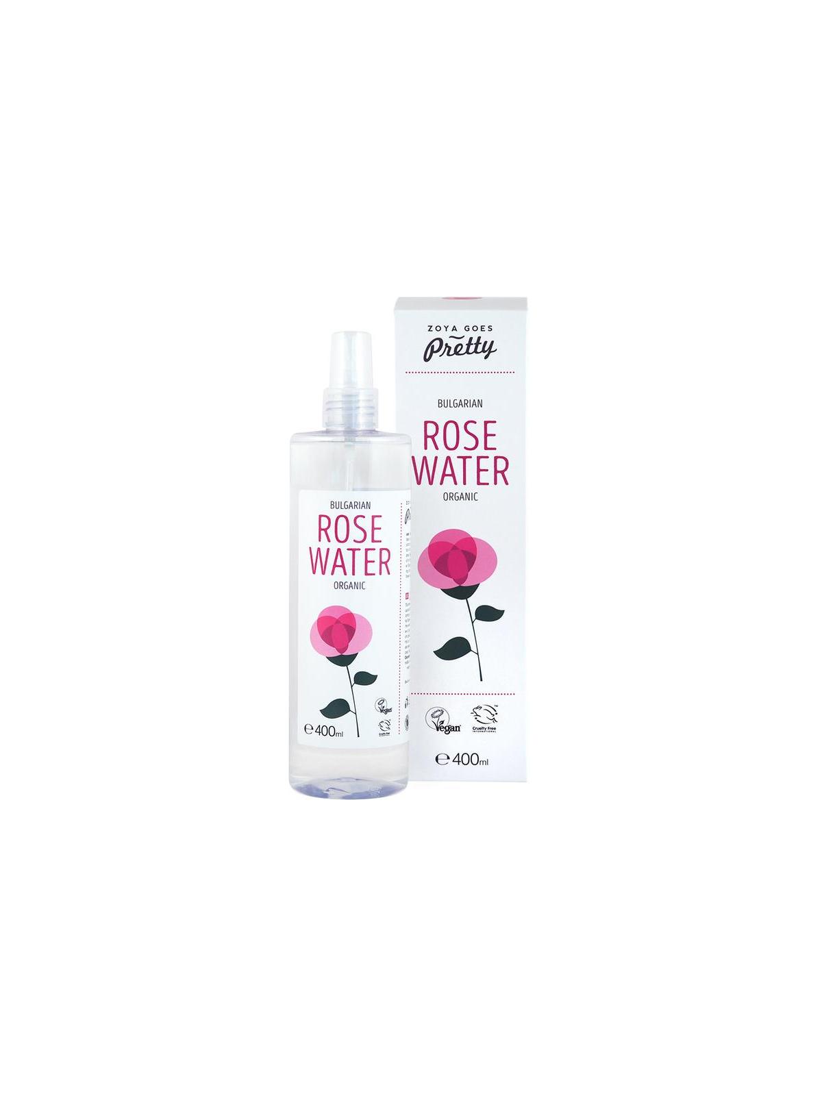 Organic rose water