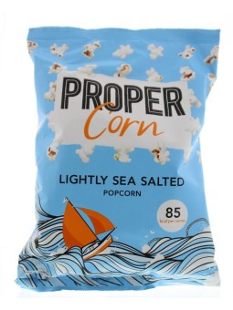Popcorn lightly sea salted