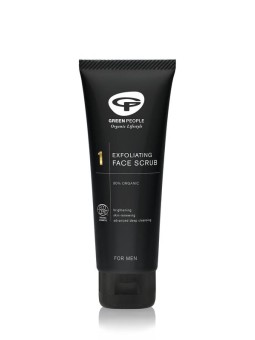 Men face scrub exfoliating